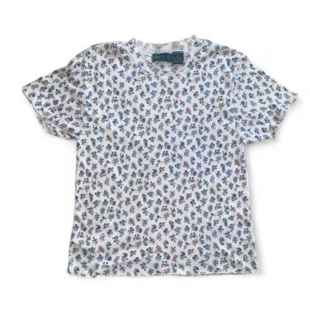 Vtg floral shirt